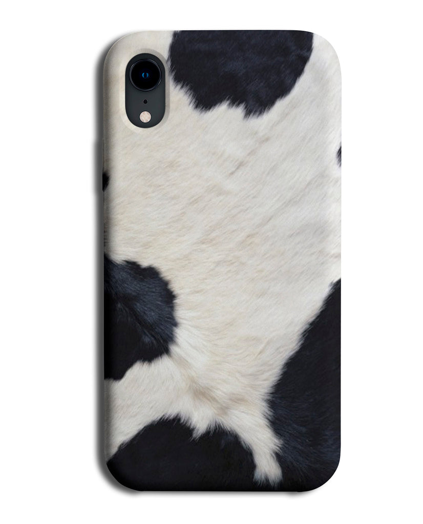 Black and White Cow Print Phone Case Cover Pattern Skin a206