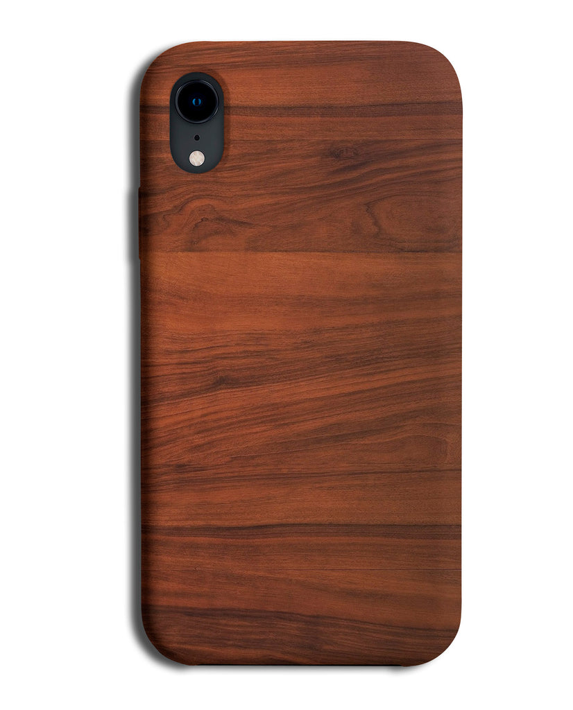 Mahogany Design Wood Phone Case | Wooden Design Effect Plastic Bumper Cover A691