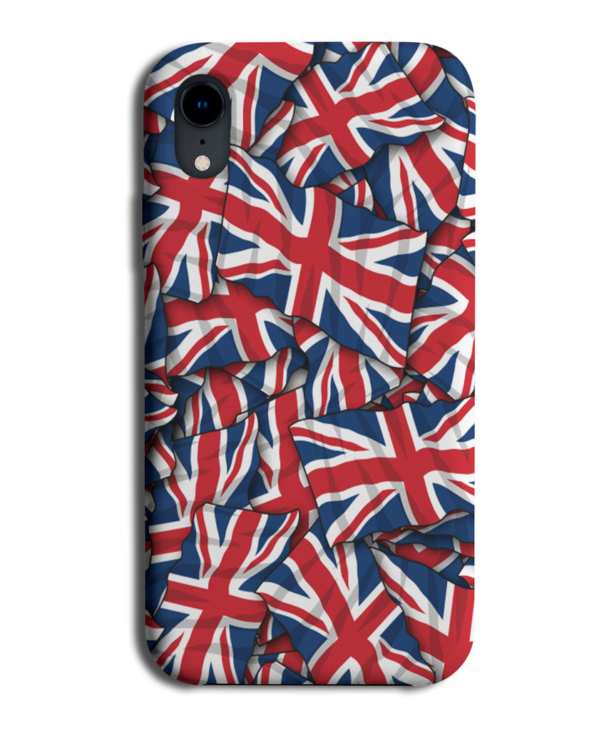 Union Jack Flags Phone Case Cover | British Great Britain UK Flag Pattern C344
