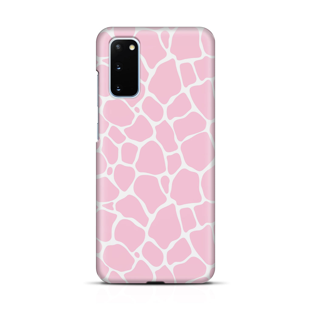 Pink Girraffe Shapes Phone Case Cover Animal Colour Coloured Giraffes Print F107