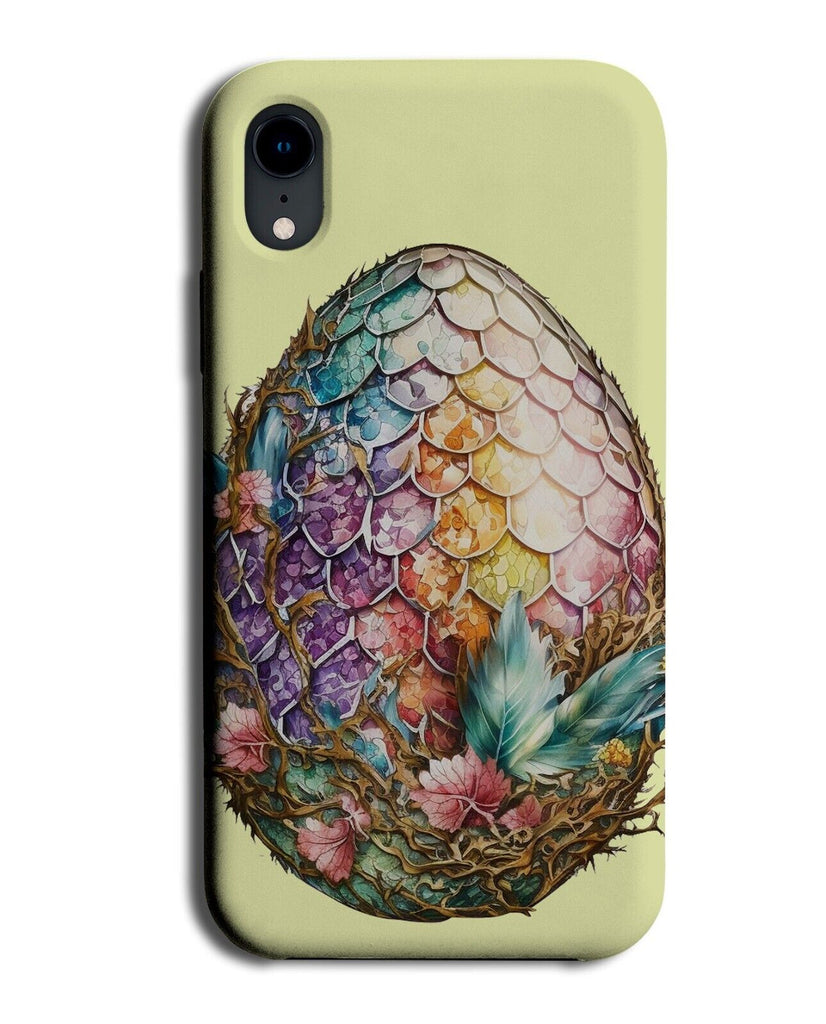 Magical Dragon Egg Phone Case Cover Fairy Fairies Colourful Magic Reptile AM81