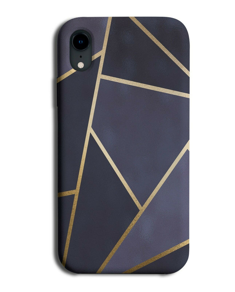 Black and Gold Stylish Lining Trim Phone Case Cover Trims Trimming Golden F981