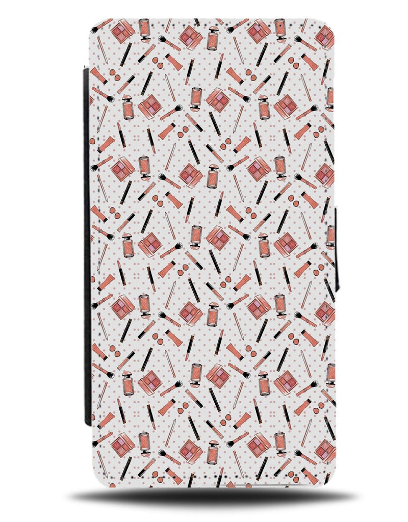 Make Up Artist Flip Wallet Case Makeup Eyeliner Lipstick Mascara Womens DE42