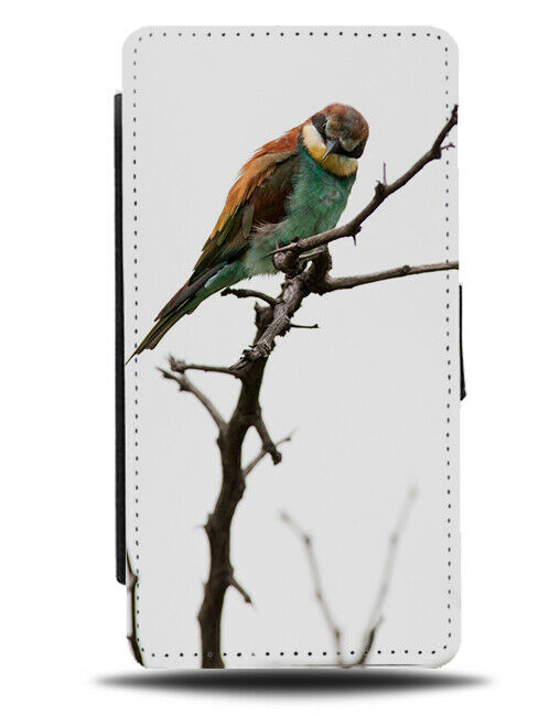 African Birdwatching Picture Flip Wallet Case Gift Present Birdwatcher Bird H961