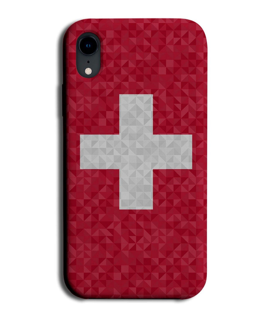 Switzerland Flag Phone Case Cover National Swiss Red Cross White Country Q397