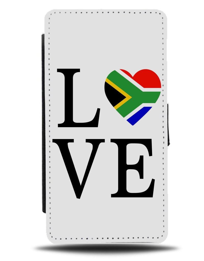 Love South Africa Flip Wallet Case African Flag Design Southern Novelty DF84