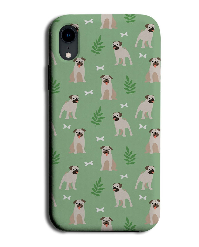 Baby Pugs Pattern Phone Case Cover Pug Dogs Dog Breed Gift Present Funny CC16