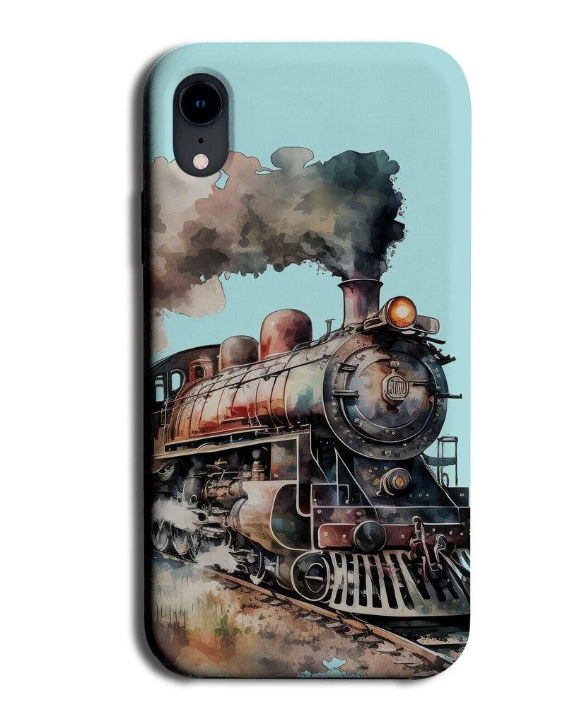 Vintage Locomotive Steam Train Phone Case Cover Trains Classic Vintage DG33