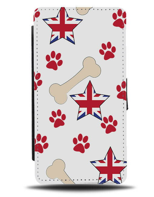 British Flag Flip Wallet Case Stars Star Flags Design Cross UK Union Jack E902