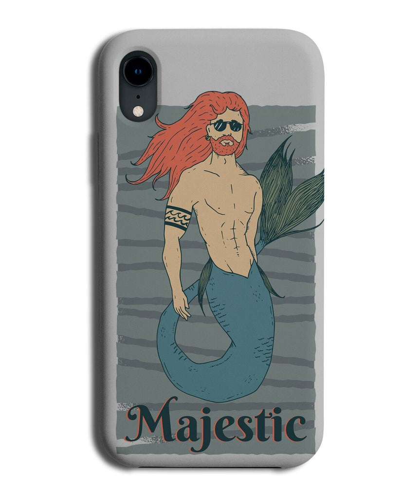 Ginger Merman Phone Case Cover Mermaid Man Mermen Male Boy Haired J737