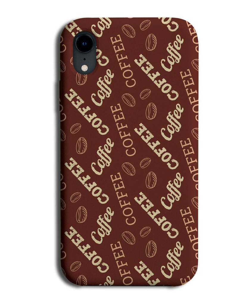 Coffee Writing Phone Case Cover Font Words Word Lettering Lover Addict K842