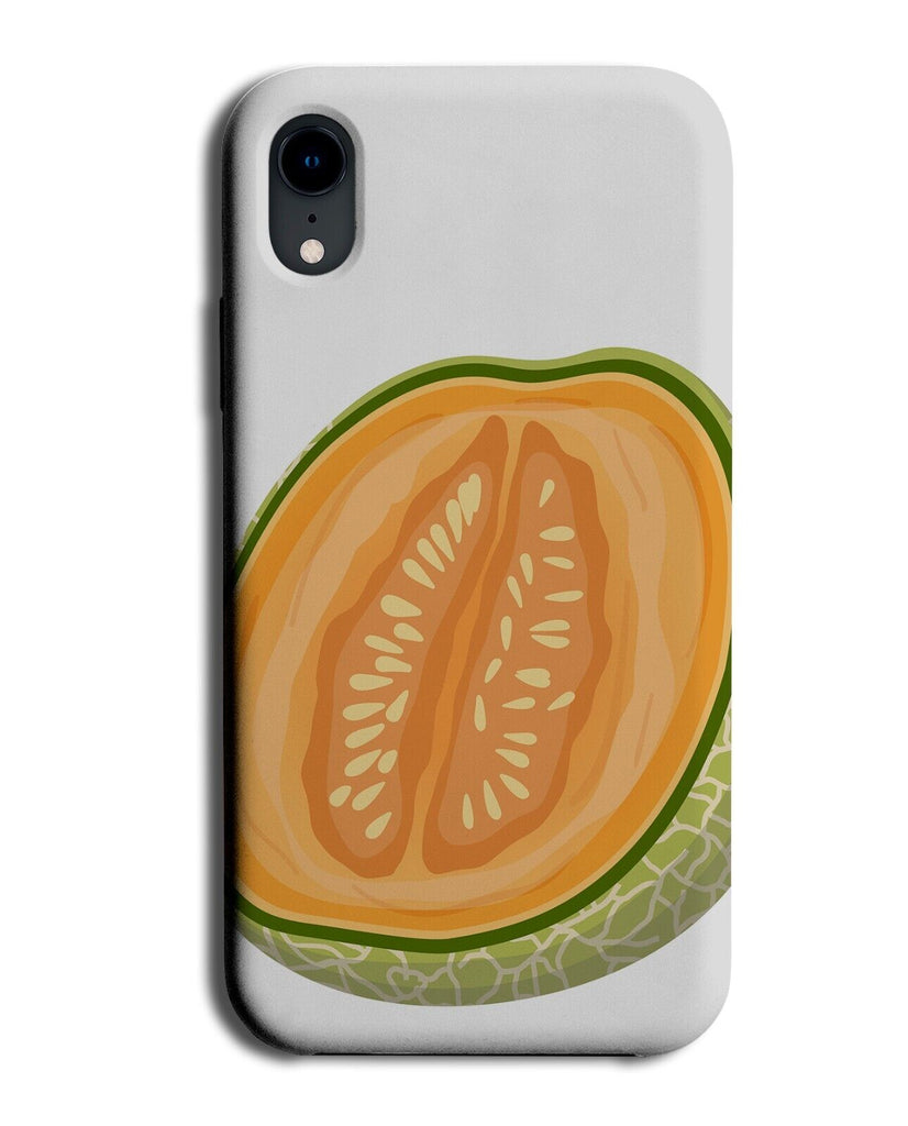 Cartoon Cantaloupe Fruit Phone Case Cover Cantaloupes Slice Inside Exotic DE75