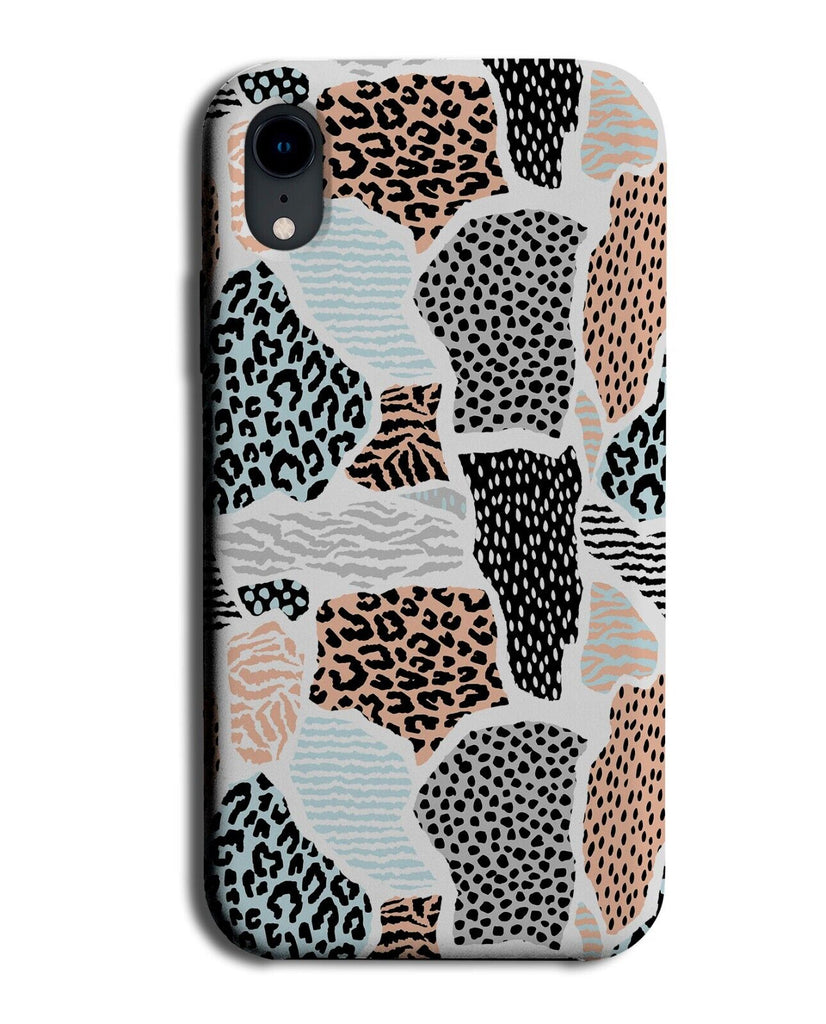Abstract Animal Pattern Phone Case Cover Animals Zebra Leopard Spots Q864D