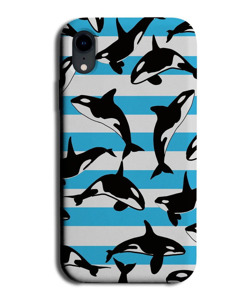 Killer Whales Design Phone Case Cover Multiple Shapes Orca Orcas Dolphins AX61