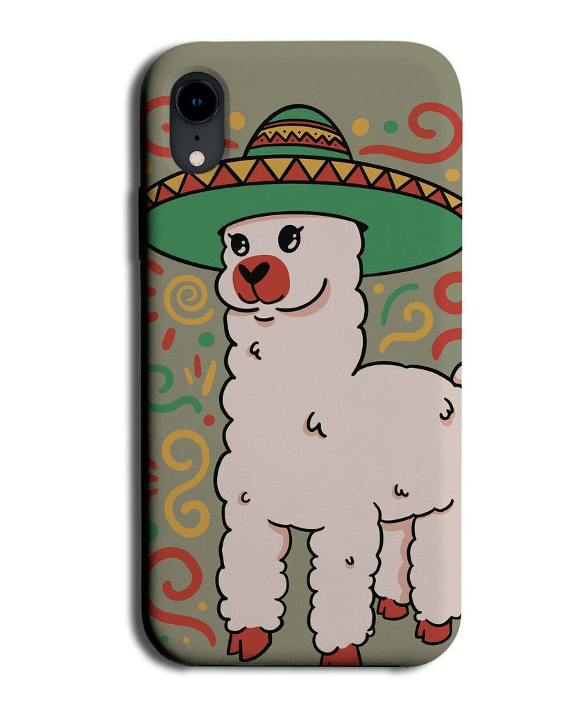 Mexican Alpaca Phone Case Cover Alpacas Mexico Sombrero Llama Alpacas Sheep P650