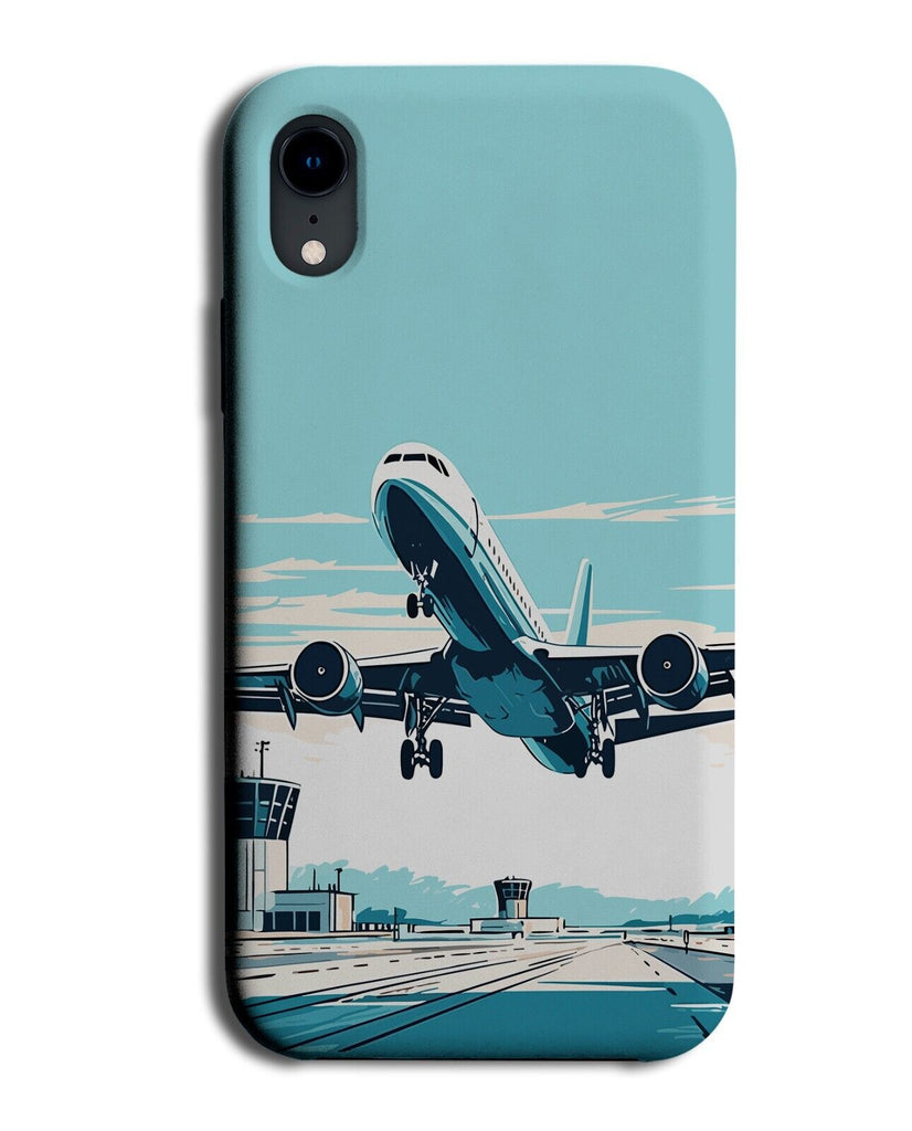Plane Taking Off Cartoon Phone Case Cover Planes Airplane Jumbo Jet Take CT22
