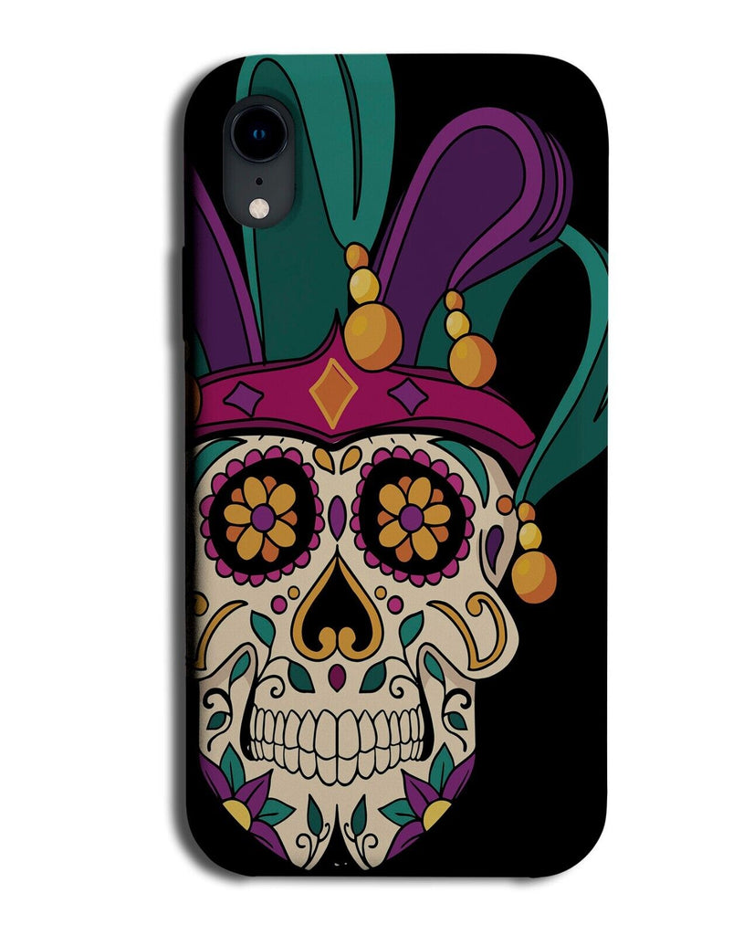MardiGras Sugar Skull Phone Case Cover New Orleans Party Hat Mardi Gras Eye P976