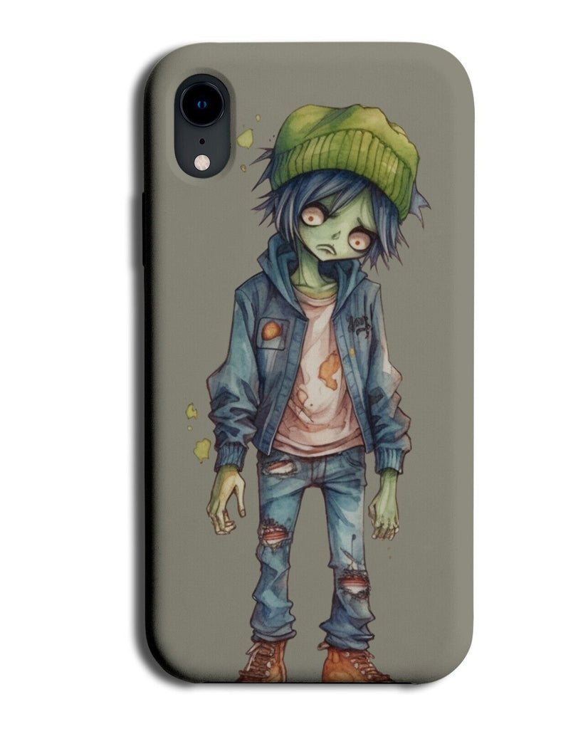 Zombie Boy Phone Case Cover Zombies Horror Halloween Cartoon Boys Mens Cool CW84