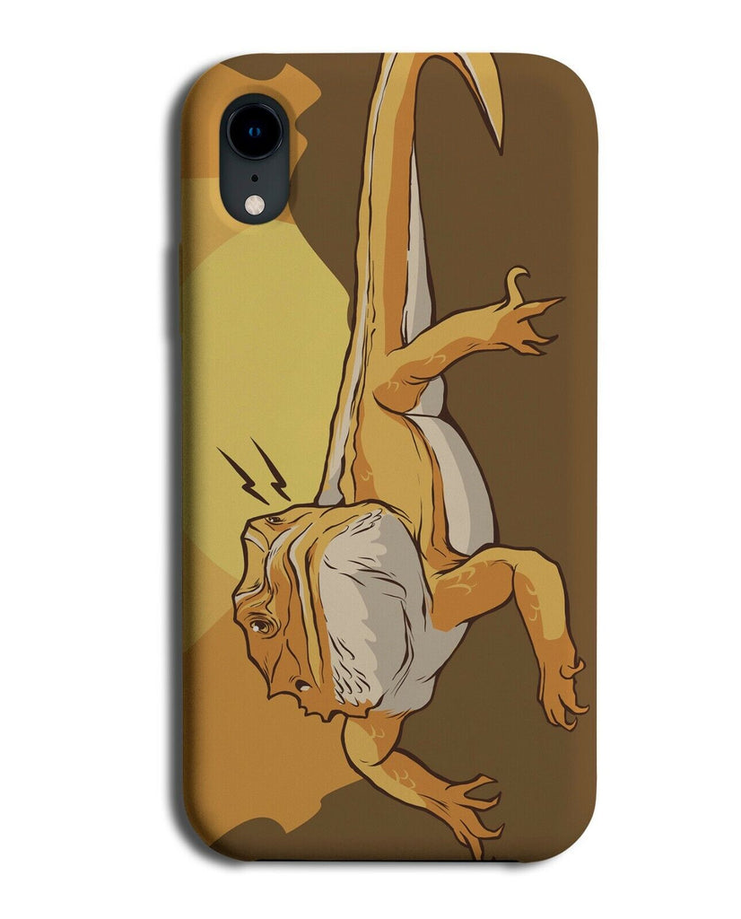 Style Bearded Dragon Picture Phone Case Cover Photo Wildlife Lizard Dragons K225