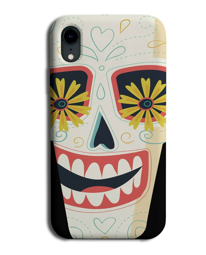 Weird Novelty Kids Skeleton Face With Flower Eyes Phone Case Cover Eye E273