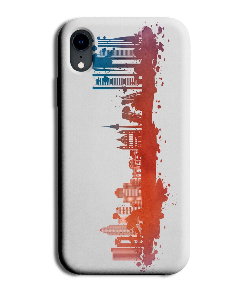 Watercolour Madrid Spain Skyline Phone Case Cover Sky Line Artwork Stylish P111