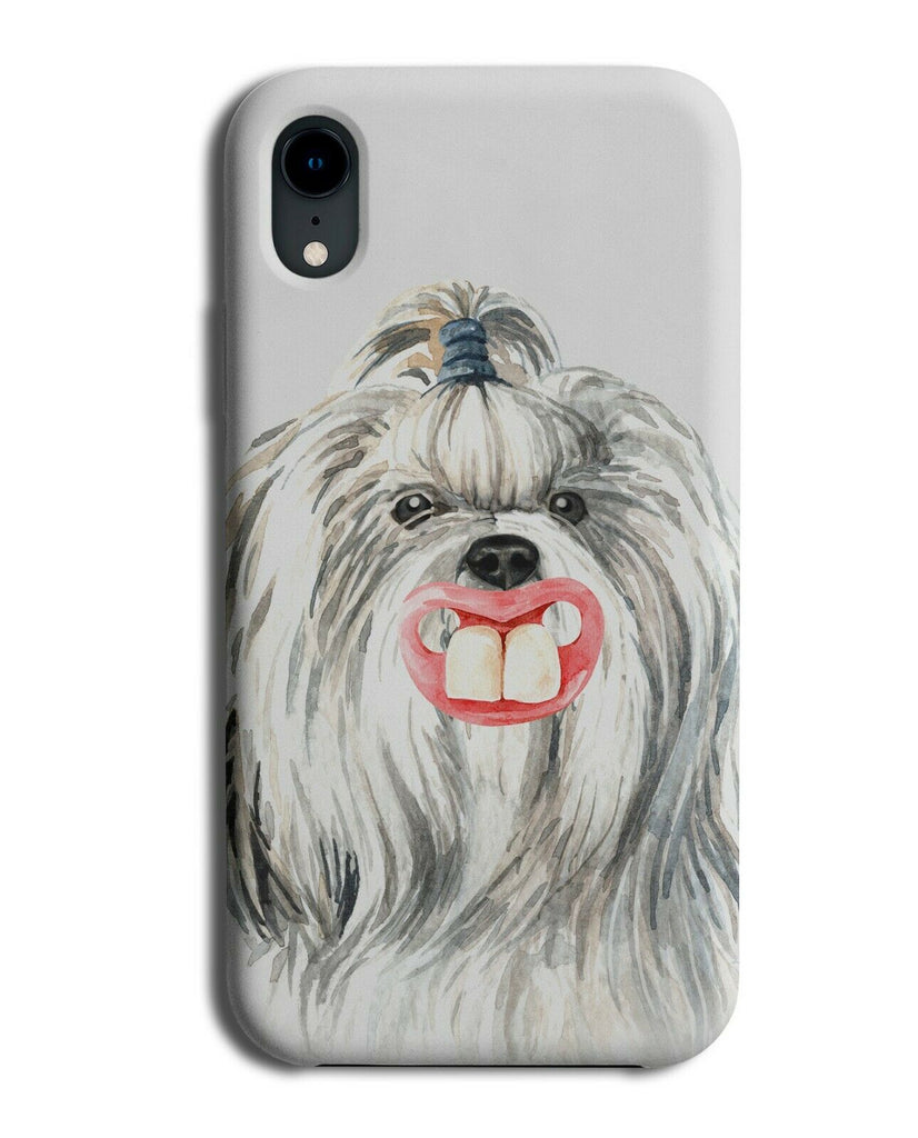 Shih Tzu Phone Case Cover Dog in Funny Teeth Present Gift Shitzu K610