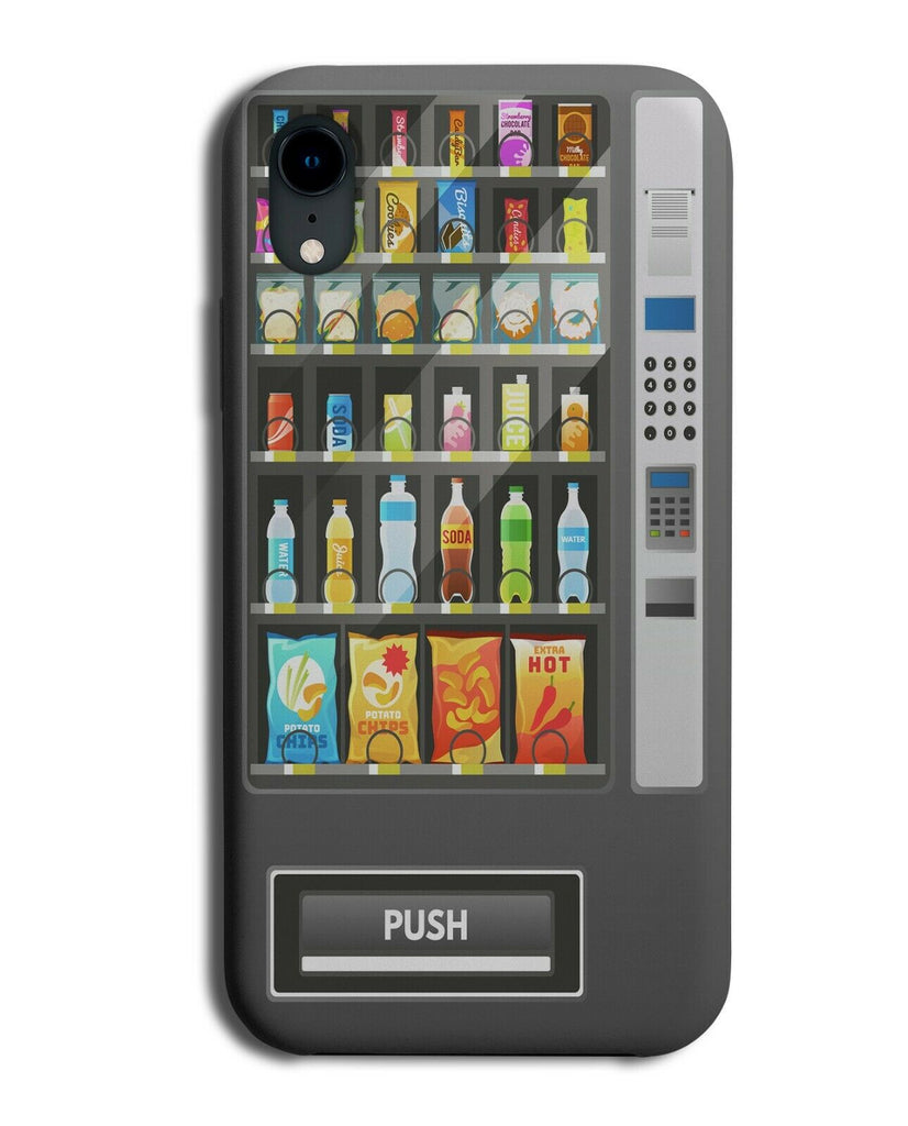 Black Vending Machine Phone Case Cover Novelty Picture Photo Funny Image L051