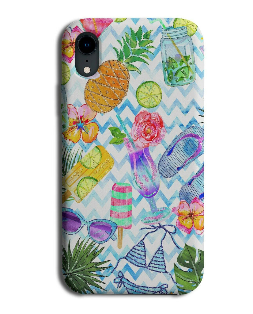 Summery Pattern Phone Case Cover Holiday Travelling Paradise Bikini Bikinis G863