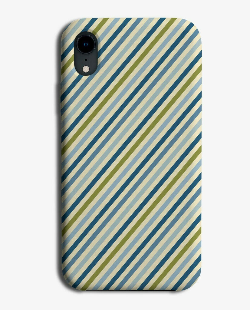 Old Retro Green Striped Phone Case Cover Stripes Lines Mustard Green E889