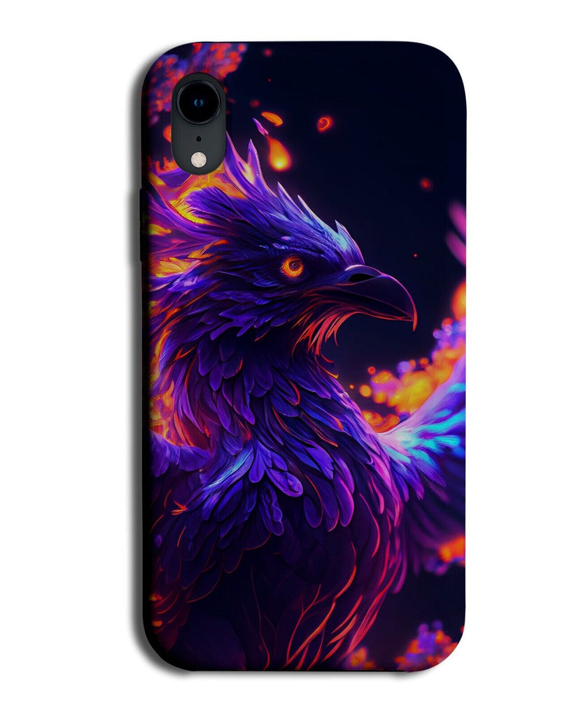 Phoenix Bird Face Phone Case Cover Feathery Eyes Eye Flames Flame Fire BP95