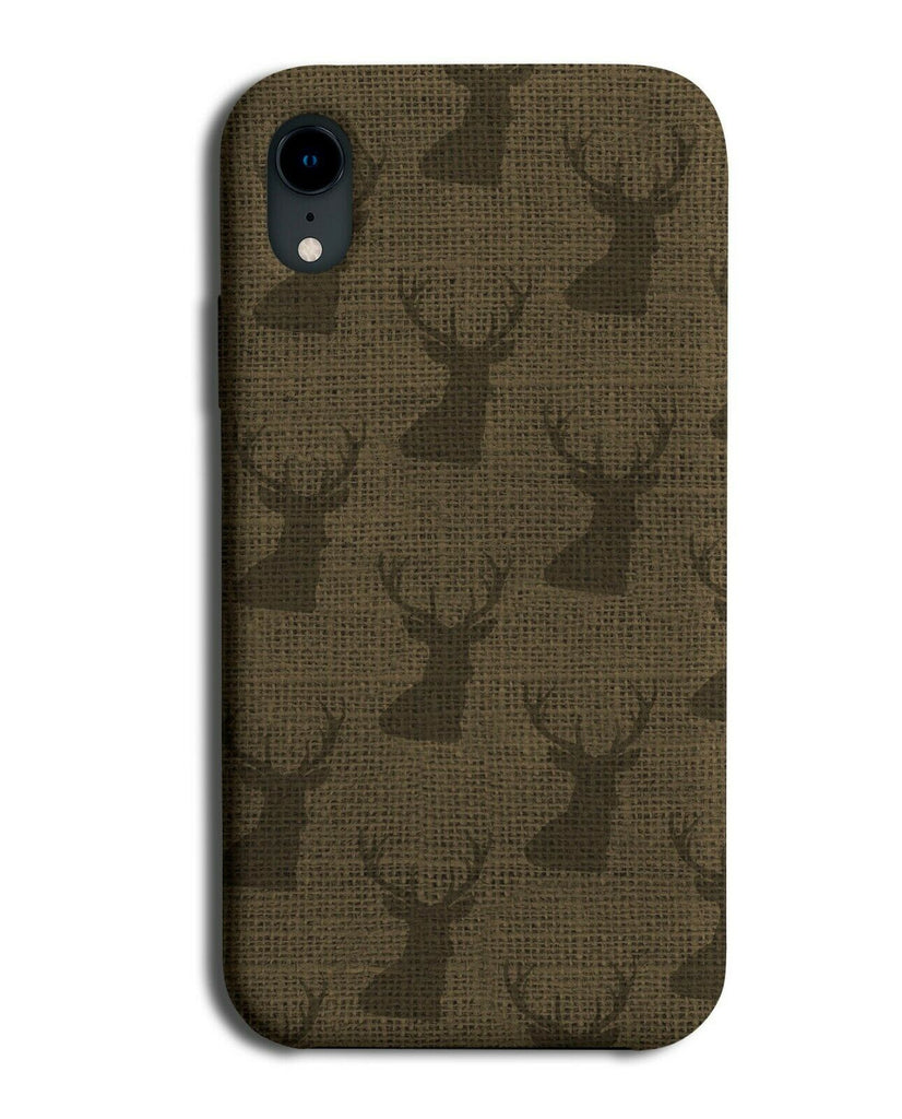 Deer Head Phone Case Cover Stag Head Horns Buck Elk Dow Silhouette Shape F794