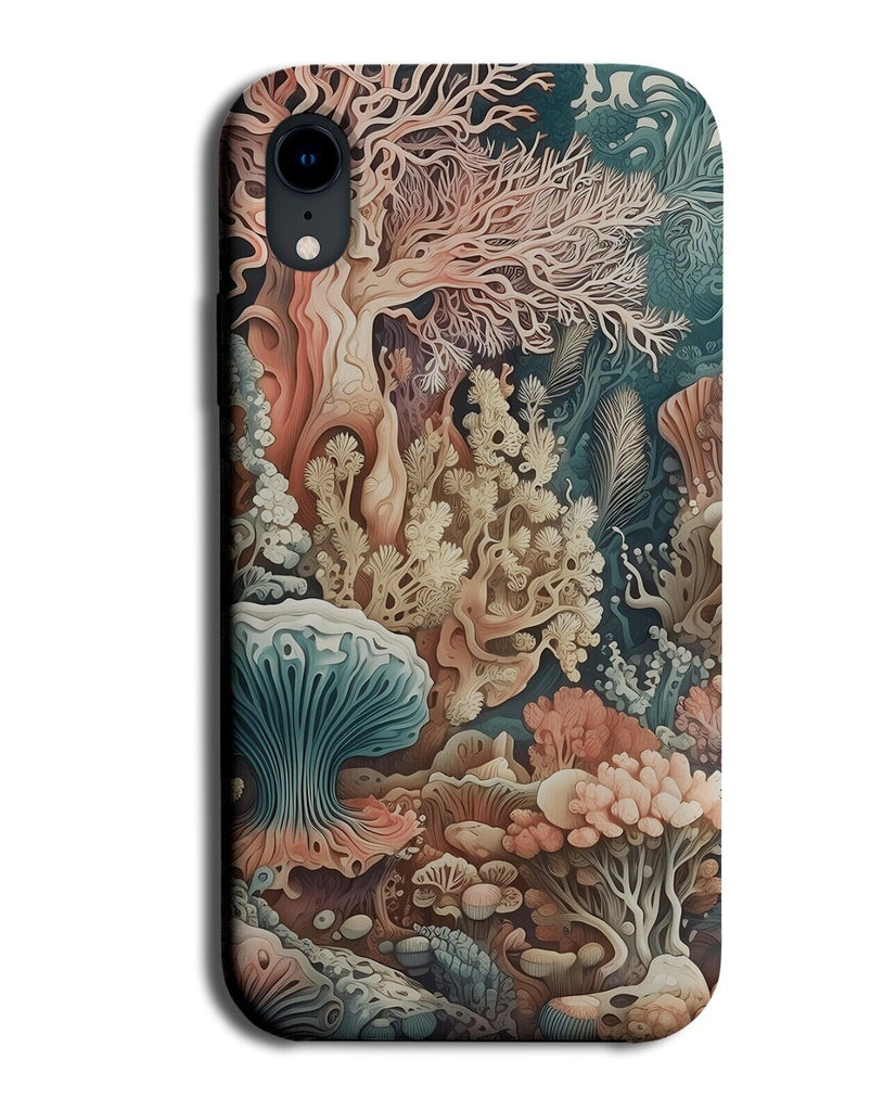 Vintage Seabed Phone Case Cover Seaweed Plant Plants Corals Rocks Shrubbery CZ76
