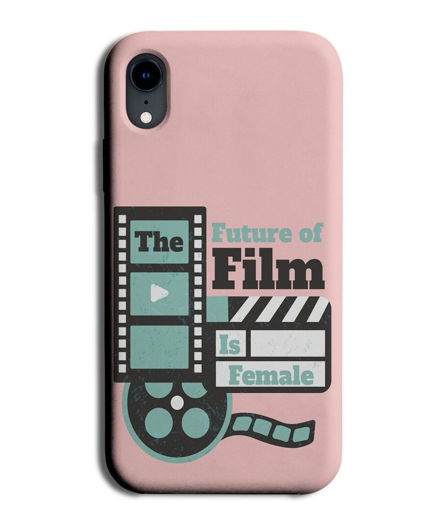 Female Film Director Phone Case Cover Future Of Films Is Female Movie Pink P184