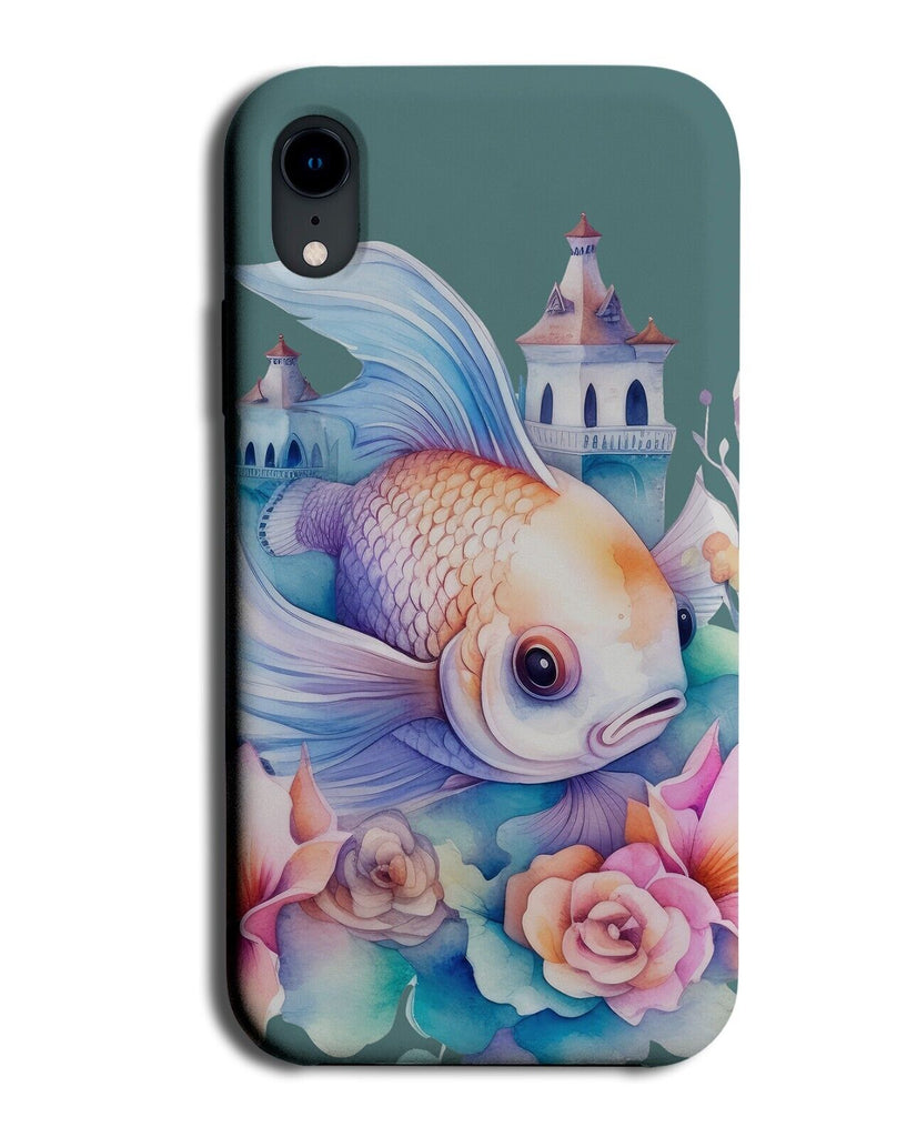 Colourful Fish Phone Case Cover Fishes Mermaid Goldfish Floral Flowers Pet CD54