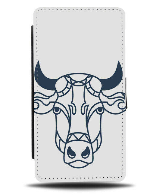 Artistic Cowbull Lines Phone Cover Case Lined Up Drawing Cow Bull Cows J136