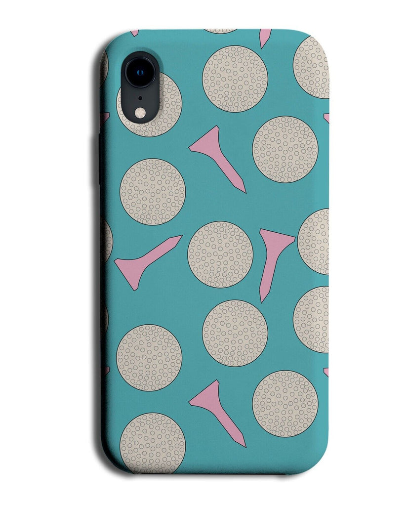 Golfers Phone Case Cover Golf Ball Balls Golfballs Golfball Pattern Tees BG37