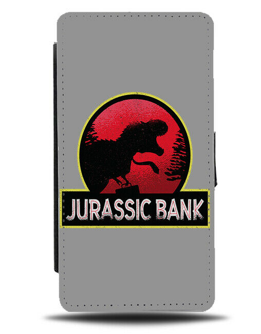 The Dinosaur Bank Phone Cover Case Jurassic Banks Symbol Logo Silhouette J221