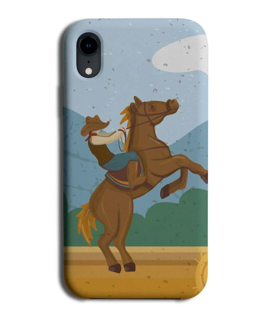 Cartoon Childrens Cowboy Phone Case Cover Kids Horse Horse Cowboys Design J525