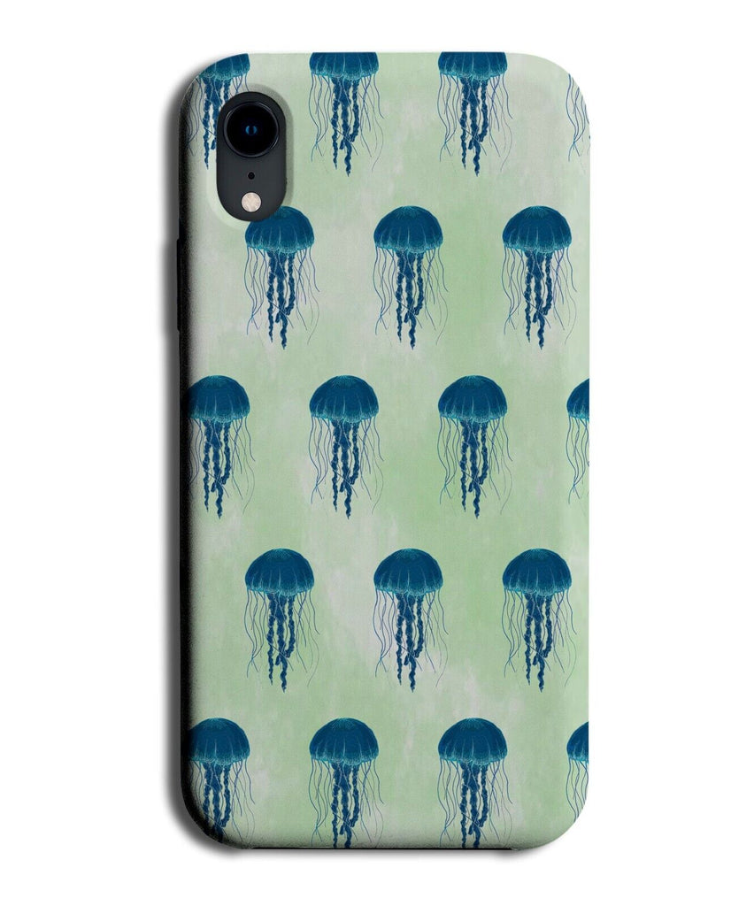 Jellyfish Phone Case Cover Under The Sea Water Jelly Fish Jellyfishes Blue BP53