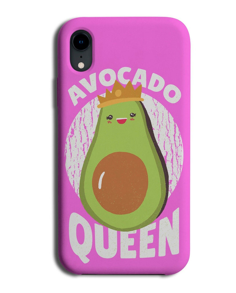 The Avocado Queen Phone Case Cover Avocados Royalty Royal Crown Cartoon i989