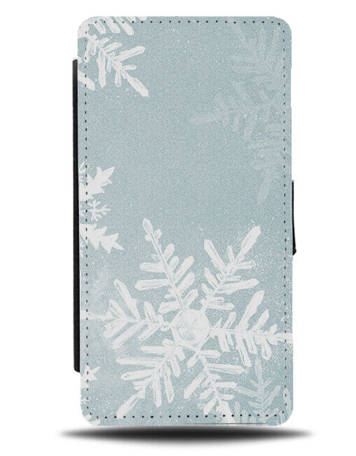 Winter Snowflake Flip Wallet Case Snowflakes Christmas Ice Icy Shape N909