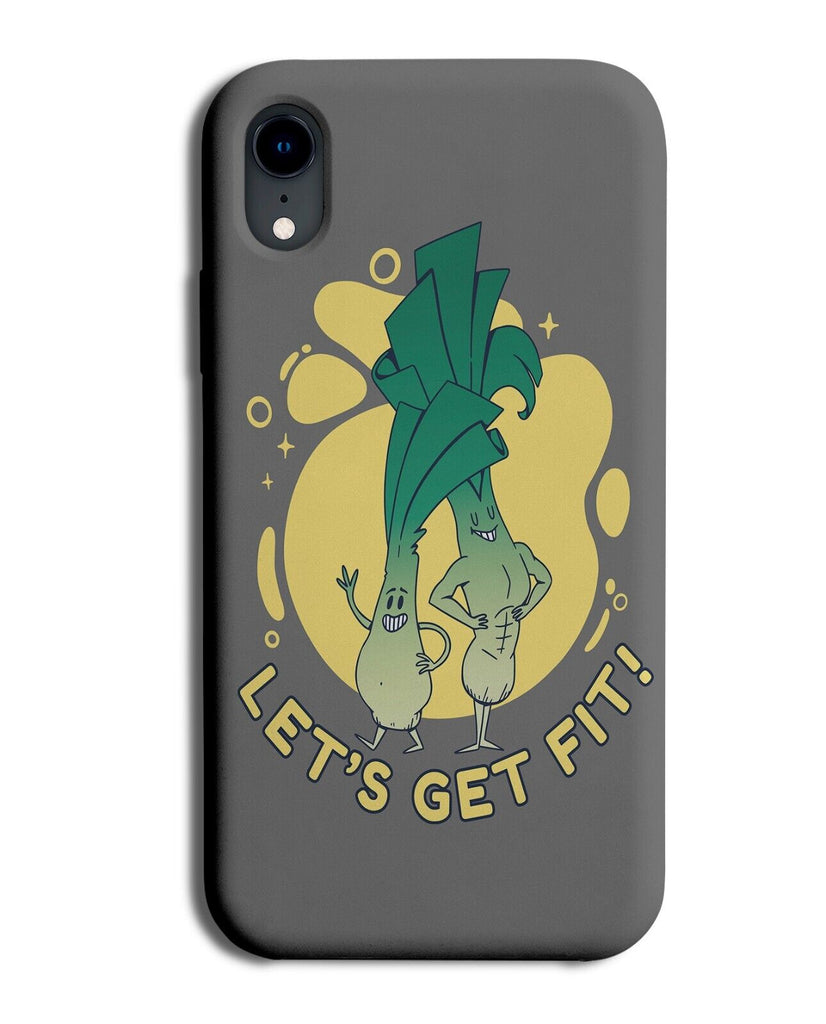Funny Fitness Leeks Phone Case Cover Leek Lets Get Fit Leak Leaks Vegetable P106