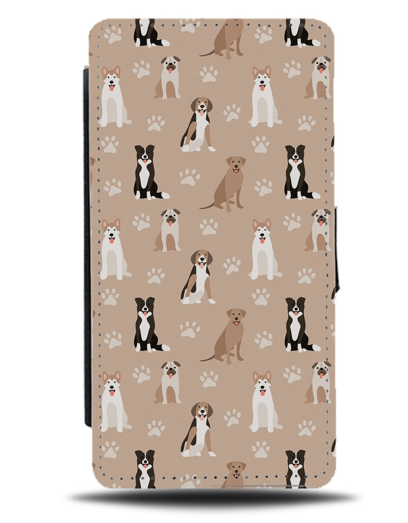 Multiple Dog Breeds Flip Wallet Case Breed Dogs Different Types Of Puppy CC11