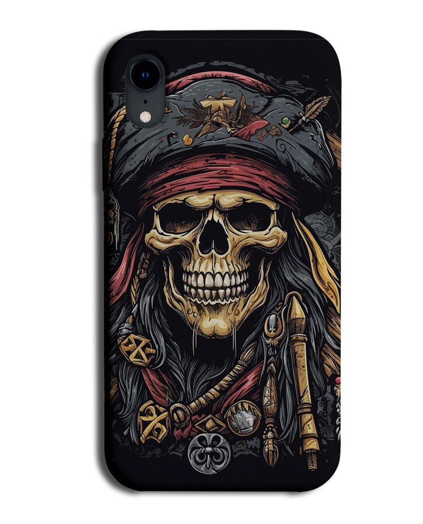 Classic Pirates Skull Phone Case Cover Skulls Pirate Skeleton Head Style DF76