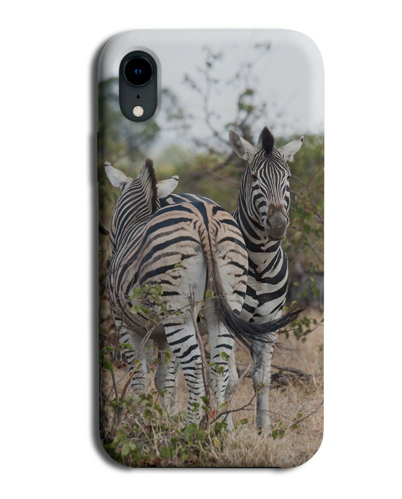 Wild Zebras Phone Case Cover Zebra Photograph Picture Image Africa African H946