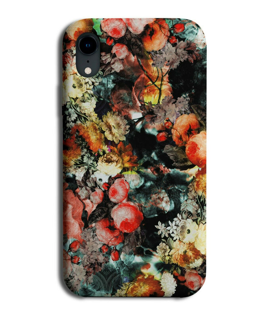 Stylish Colourful Flower Oil Painting Phone Case Cover Floral Art Artistic G833