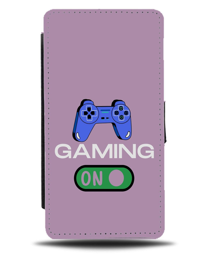 Gaming Mode On Flip Wallet Case Gift Gamer Switch Novelty Stylish Smart AP86