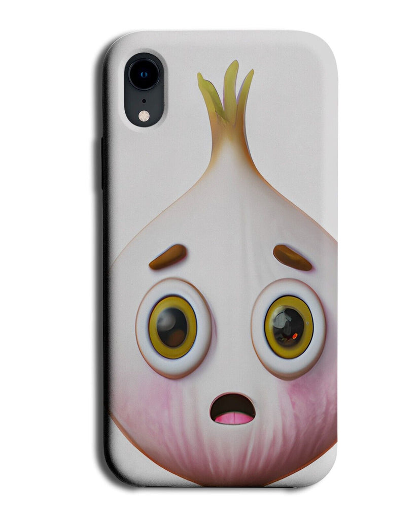 Funny Scared Onion Phone Case Cover Red Onions Big Eyes Eye Frightened BJ69