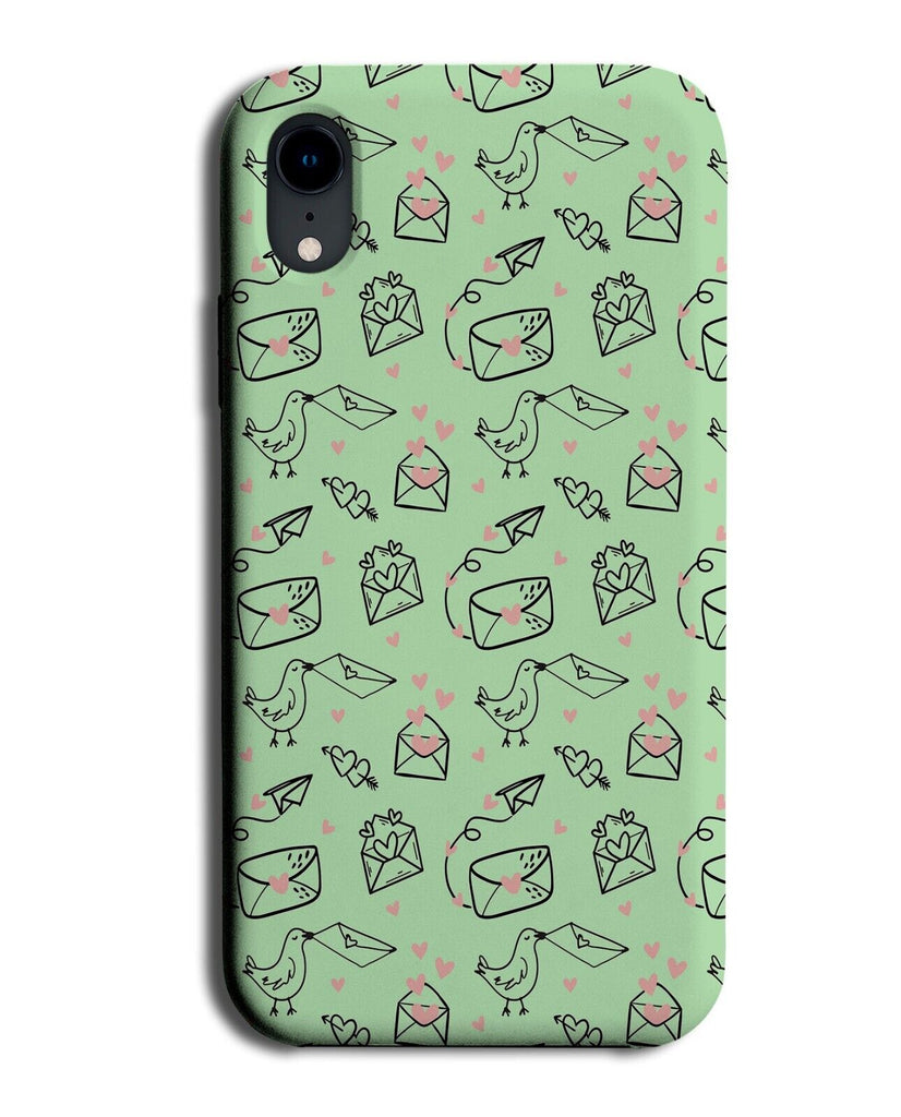 Pastel Mint Green Rose Gold Heart Phone Case Cover Girls Symbols Womens P262I