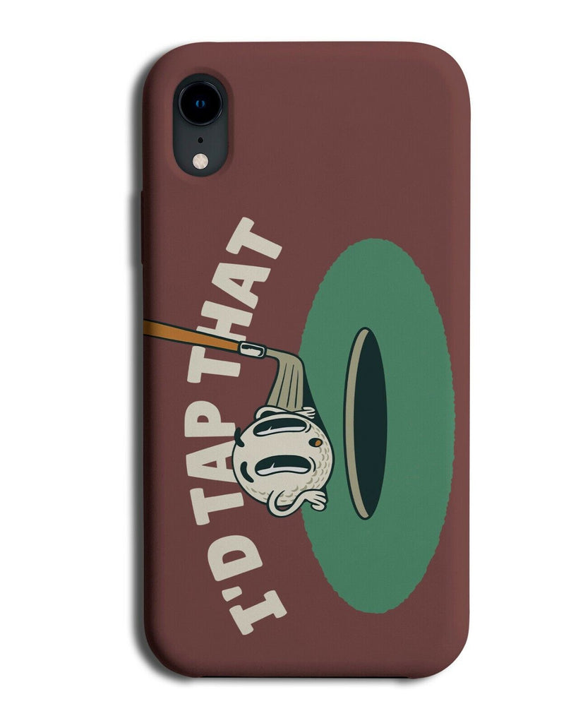 Funny Cheeky Id Tap That Phone Case Cover Golf Golfing Ball Rude Mens Gift J467